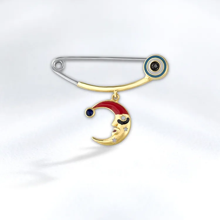 0.01 ct.Kids Safety Pin - 1