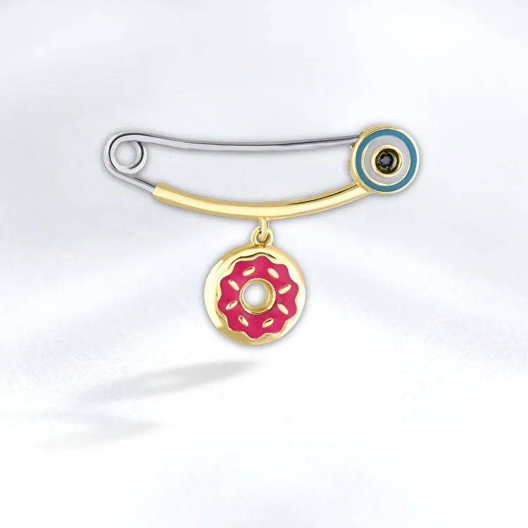 0.01 ct.Kids Safety Pin - 1