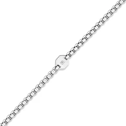 0.03 carat Diamond Stainless Steel Man Bracelet - 1