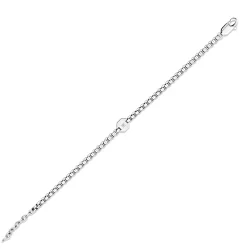 0.03 carat Diamond Stainless Steel Man Bracelet - 2