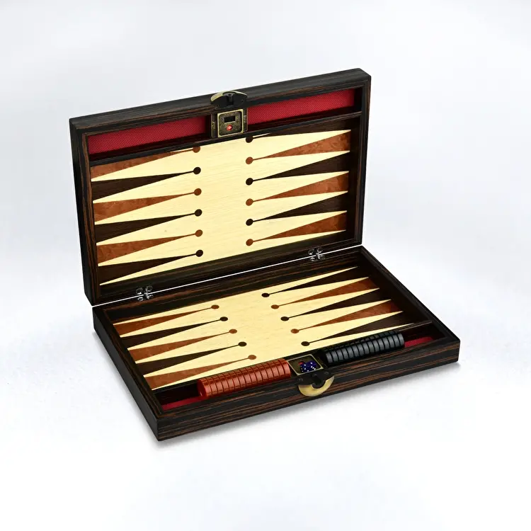 0.03 ct.Diamond Backgammon Set - 1