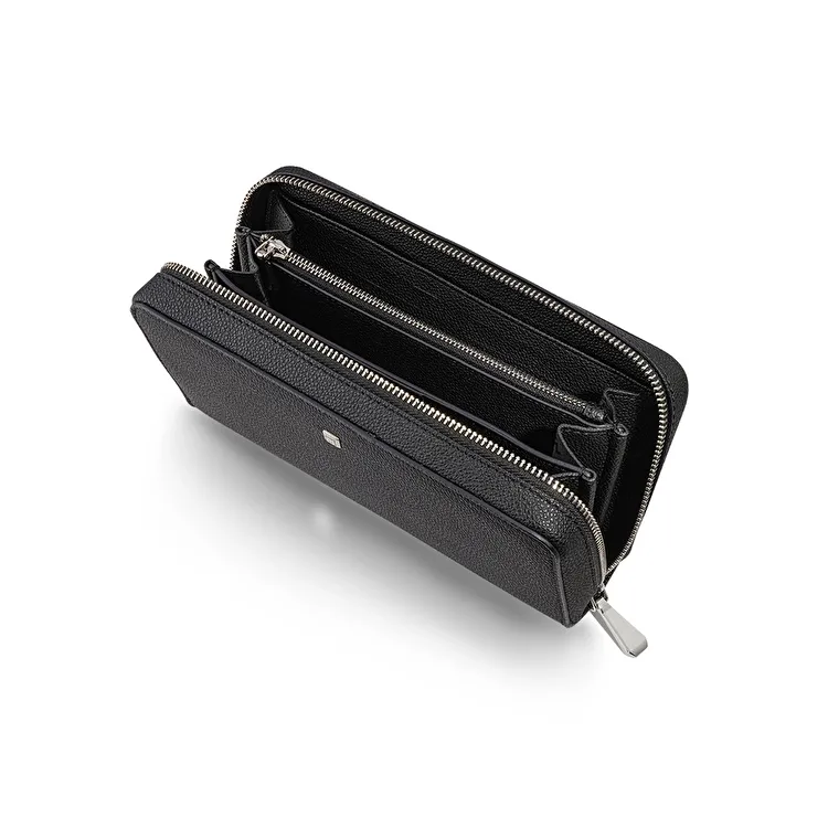 0.03 ct.Diamond Leather Man Bag - 4