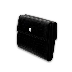 0.03 Carat Diamond Leather Women's Bag - 2