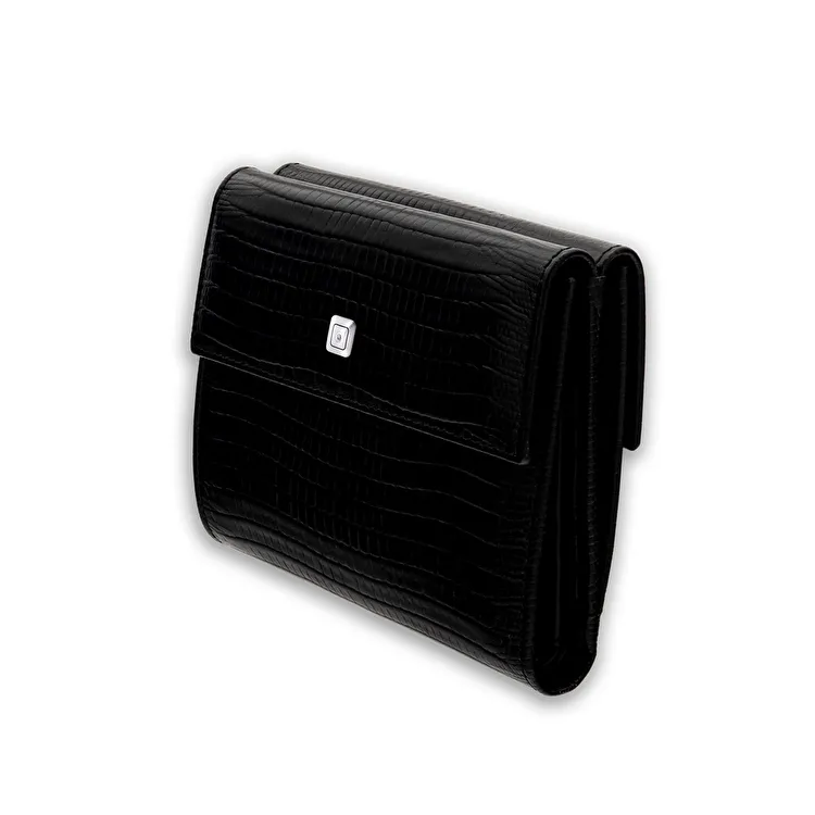 0.03 Carat Diamond Leather Women's Bag - 2