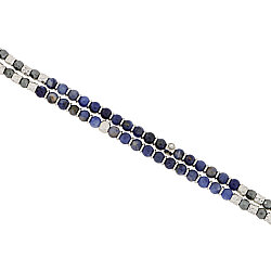 0.04 Carat Diamond Italian Stainless Steel Men's Bracelet - Zen Diamond