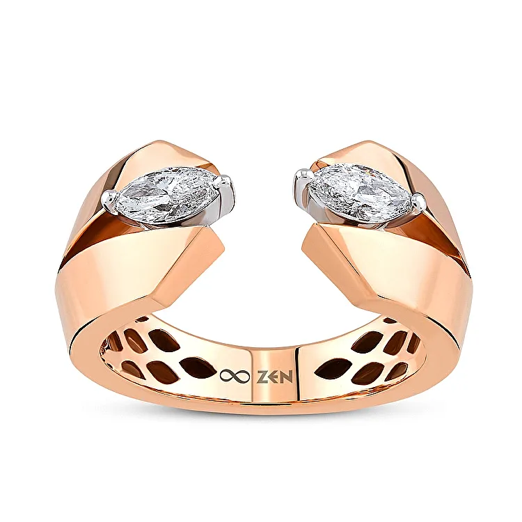 0.47 ct.Design Diamond Ring - 1