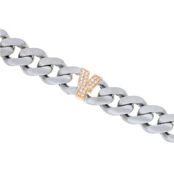 0.09 Carat Diamond Letter Y Unisex Bracelet - Zen Diamond