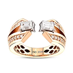 0.95 ct.Design Diamond Ring - Zen Diamond