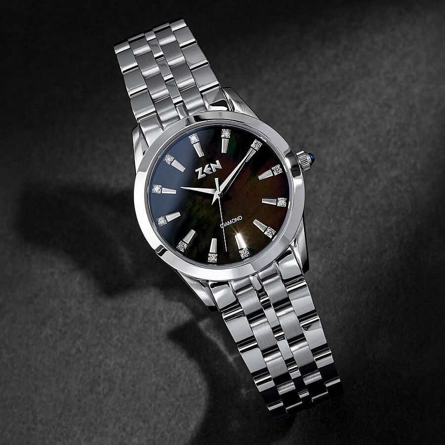0.10 Carat Diamond Women's Watch - 1