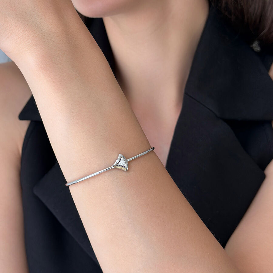 0.12 Carat Diamond Bracelet - 1