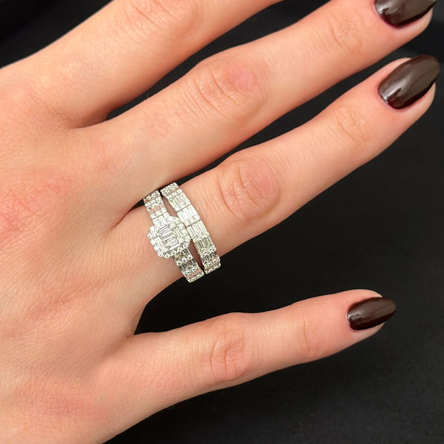 1.45 Carat Twins Diamond Ring - 1