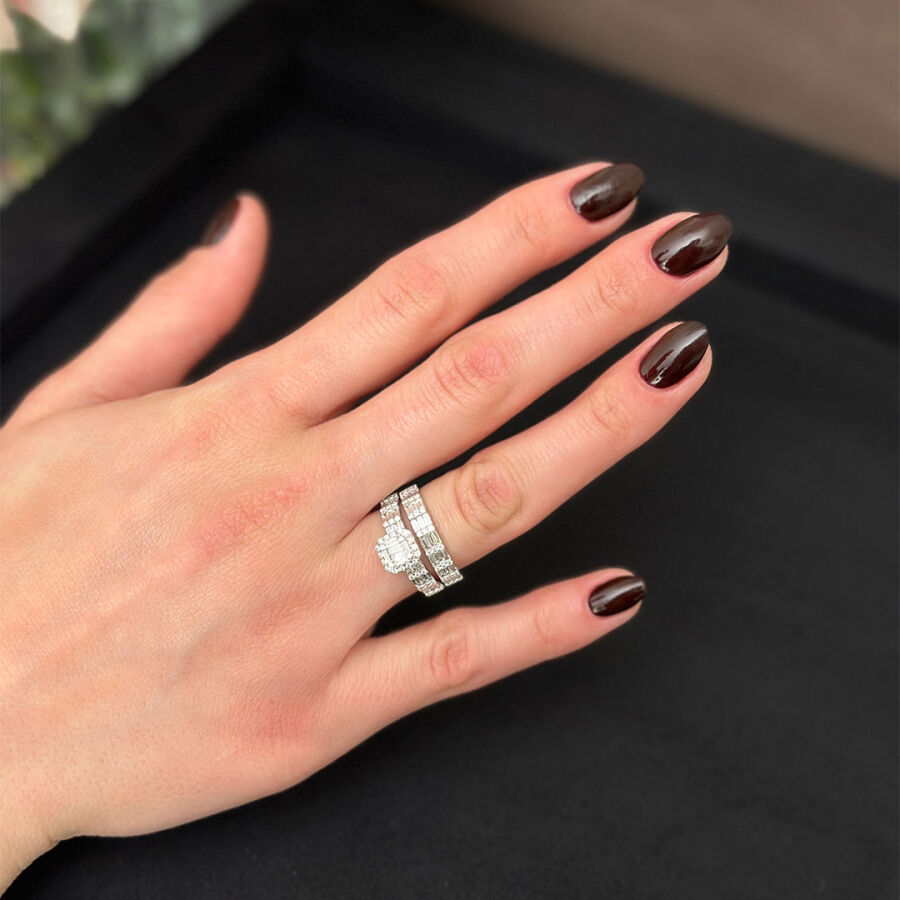 1.45 Carat Twins Diamond Ring - 2