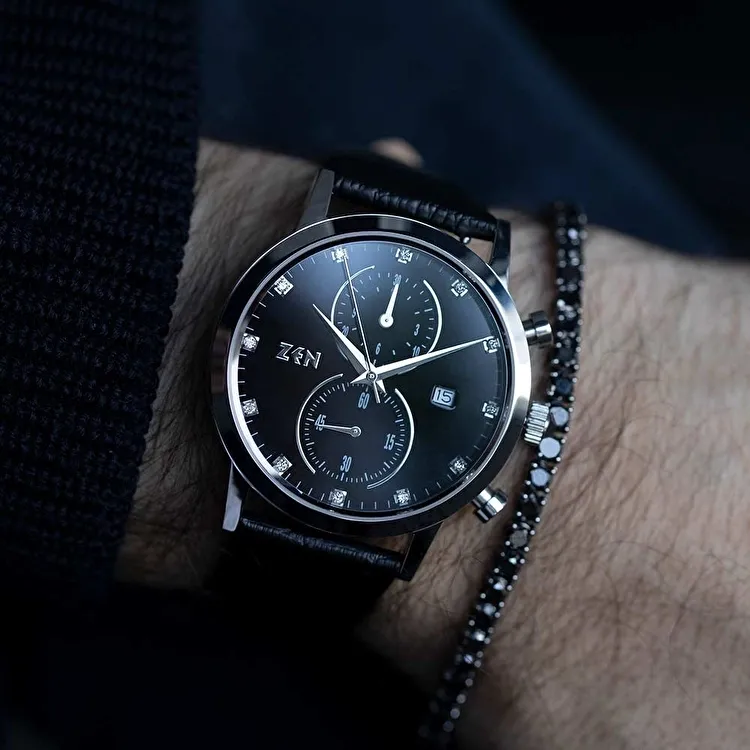 0.16 Carat Diamond Men's Watch - 2