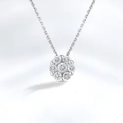 0.16 Carat Reina Diamond Pendant - 1