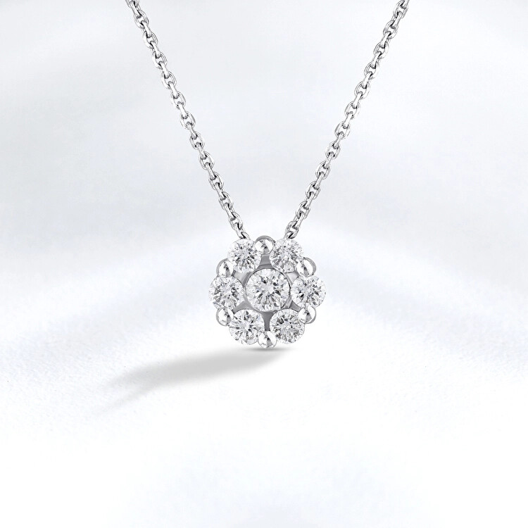 0.16 ct.Reina Diamond Pendant - Zen Diamond