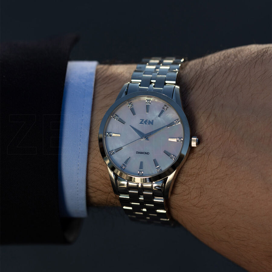 0.18 Carat Diamond Men's Watch - 1