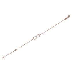 0.19 ct Diamond Infinity Bracelet - 1