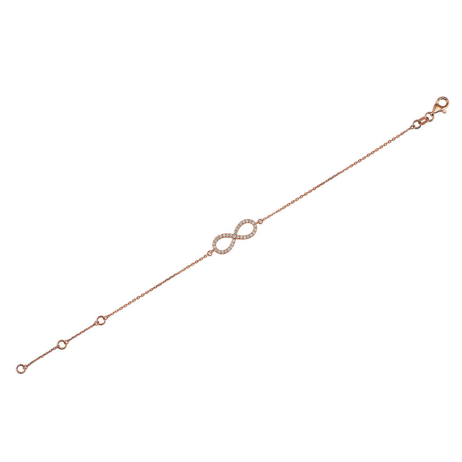 0.19 ct Diamond Infinity Bracelet - 1
