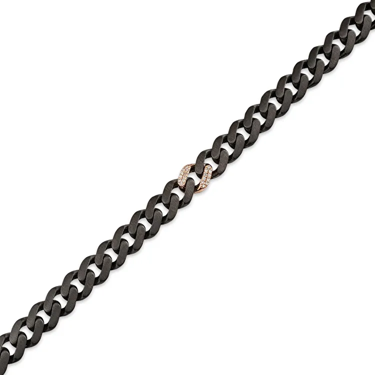 أسوار فضة مرصّع بالألماس 0,21 قراط - 1