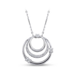 0.22 Carat Diamond Pendant - 3