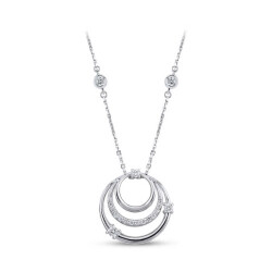 0.22 Carat Diamond Pendant - 1