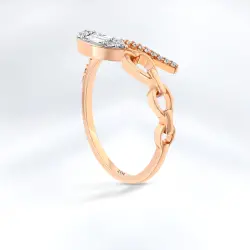 0.24 ct.Baguette Diamond Ring - 2