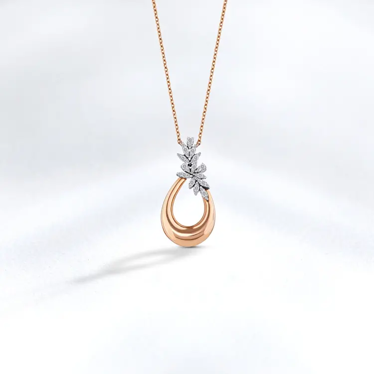 0.26 ct.Diamond Pendant - 1