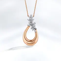 0.26 ct.Diamond Pendant - 2