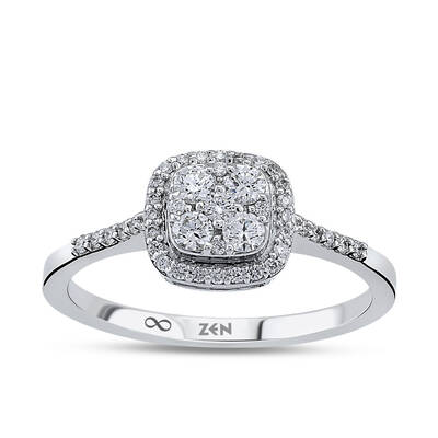 0.28 ct.Diamond Ring - 1