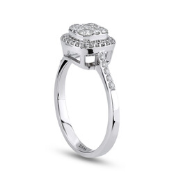 0.28 ct.Diamond Ring - 3