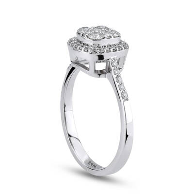 0.28 ct.Diamond Ring - 3