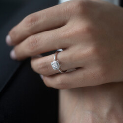 0.28 ct.Diamond Ring - 5