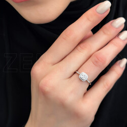 0.28 ct.Diamond Ring - 7