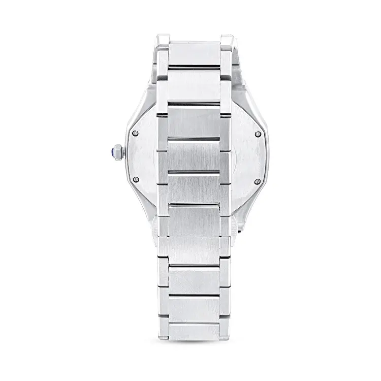 ساعة رجالية مرصّعة بالألماس 0,30 قراط - 3