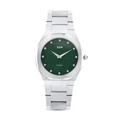 ساعة رجالي مرصّعة بالألماس 0,30 قراط - 1