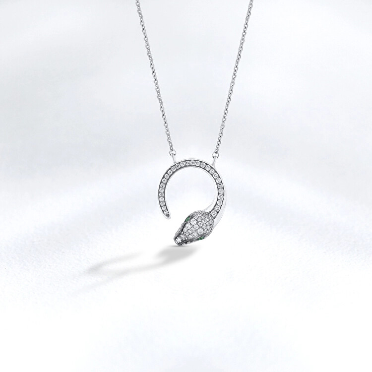 قلادة مرصعة بالألماس 0,30 قراط - Zen Diamond