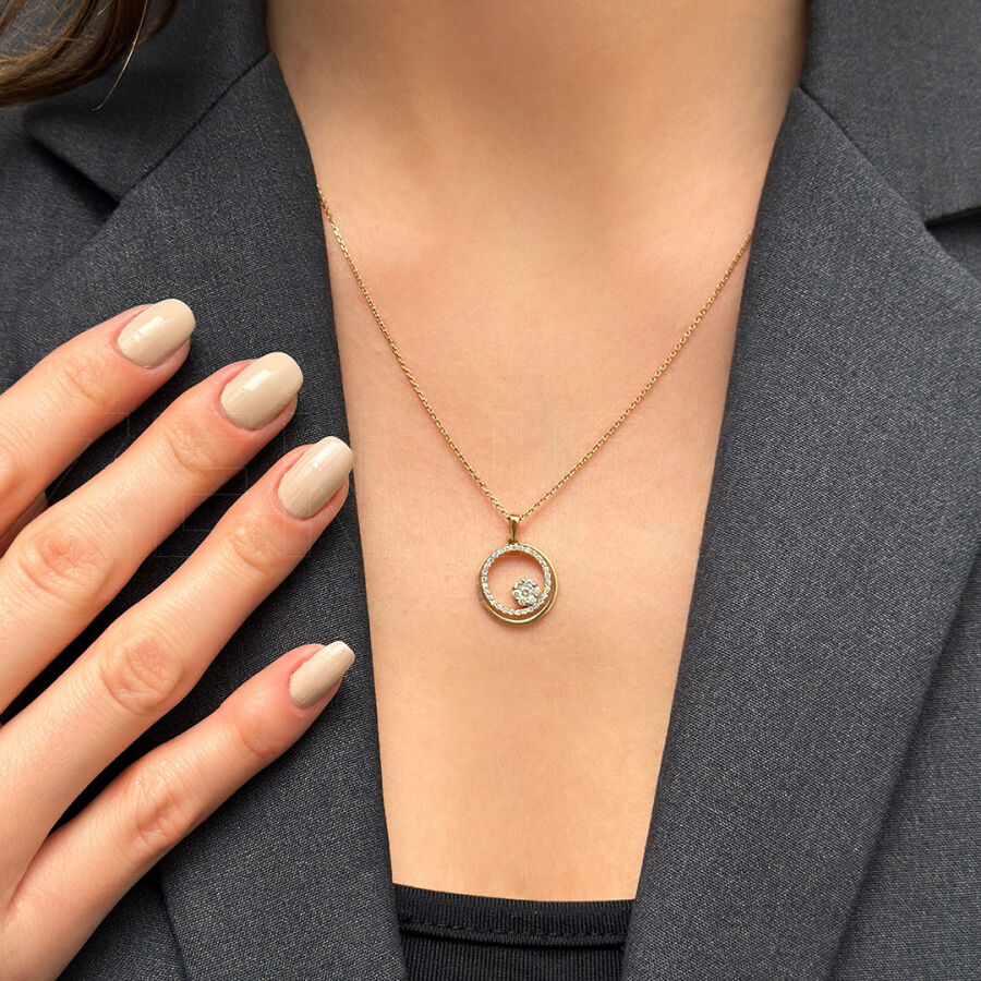 0.31 ct.Diamond Pendant - 1