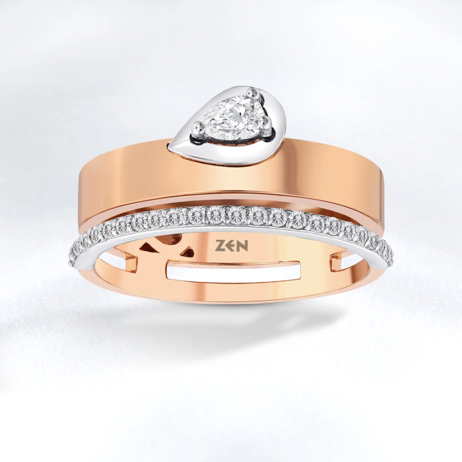 0.32 ct.Design Diamond Ring - Zen Diamond