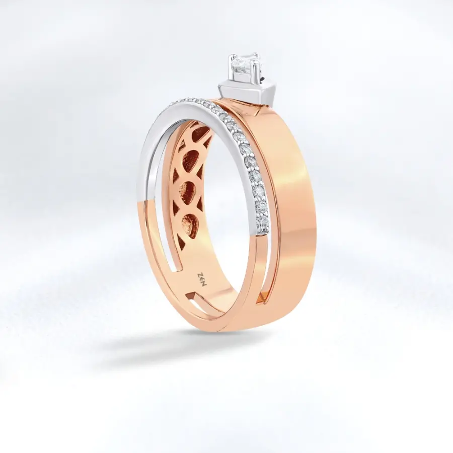 0.32 ct.Design Diamond Ring - 2