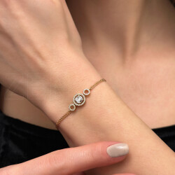 0.33 ct.Baguette Diamond Bracelet - 2