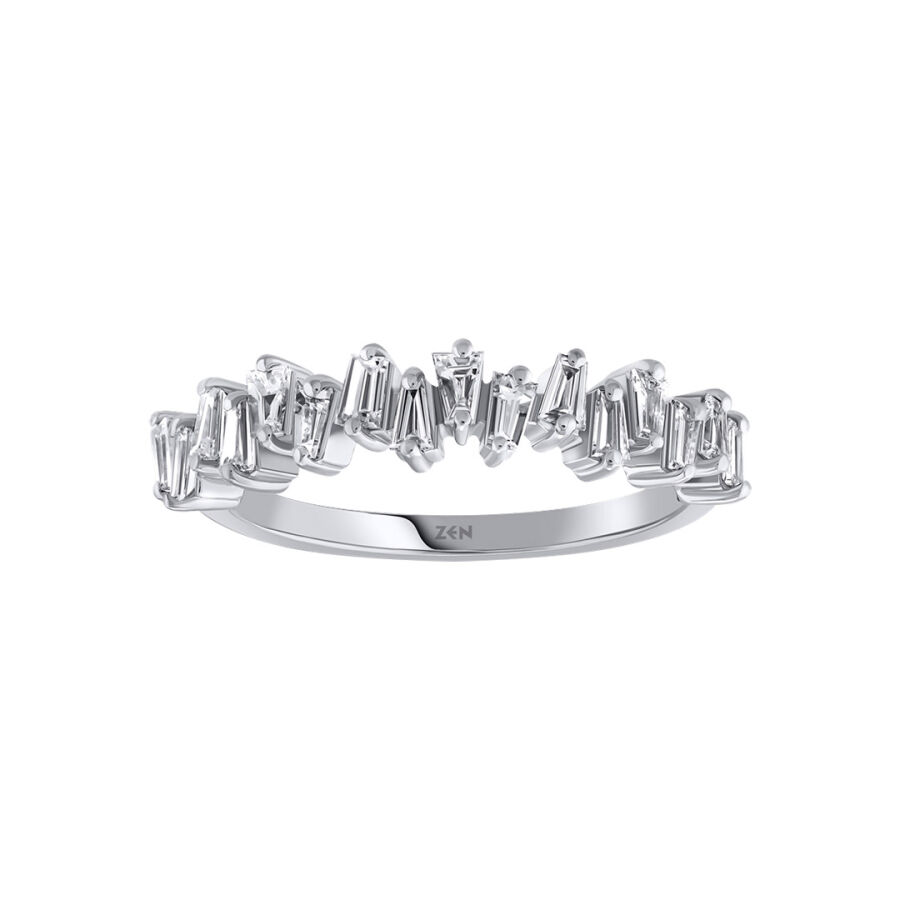 0.36 ct.Baguette Diamond Ring - 1