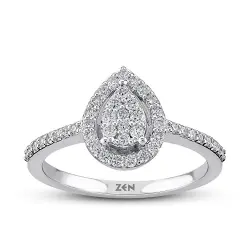0.37 ct.Diamond Ring - 2