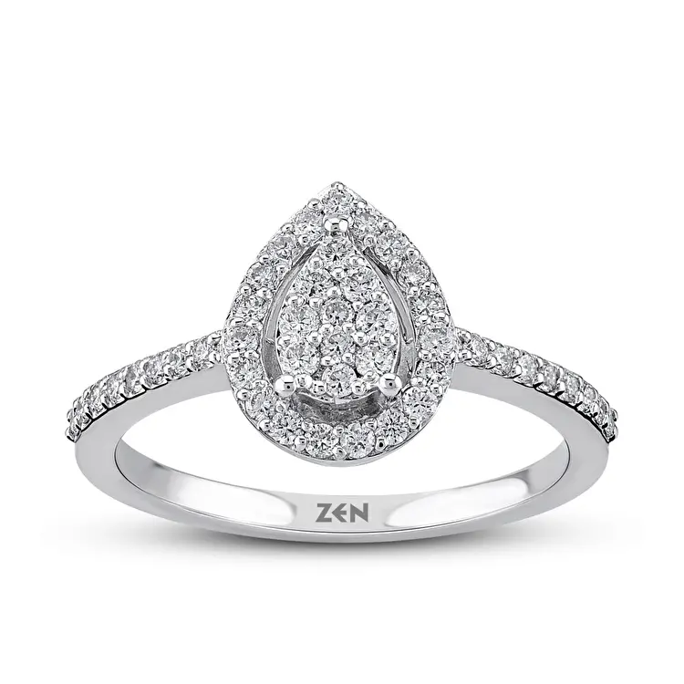 0.37 ct.Diamond Ring - 2