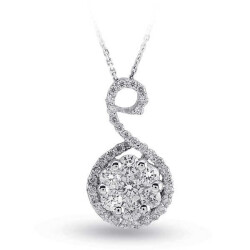 0.39 Carat Diamond Pendant - 3