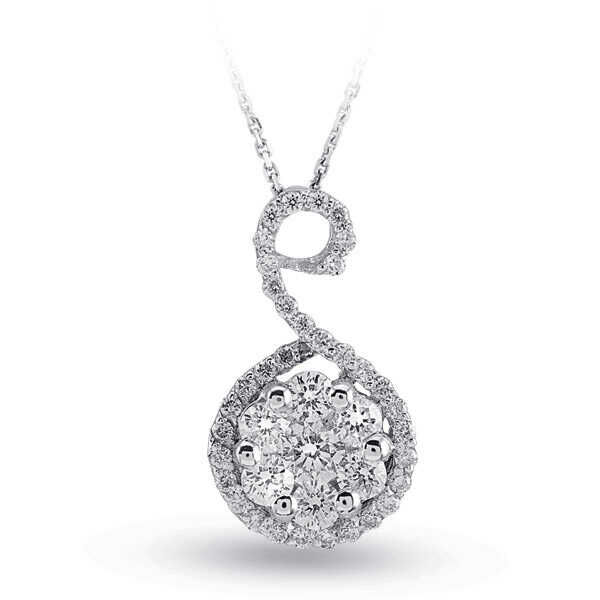 0.39 Carat Diamond Pendant - 3