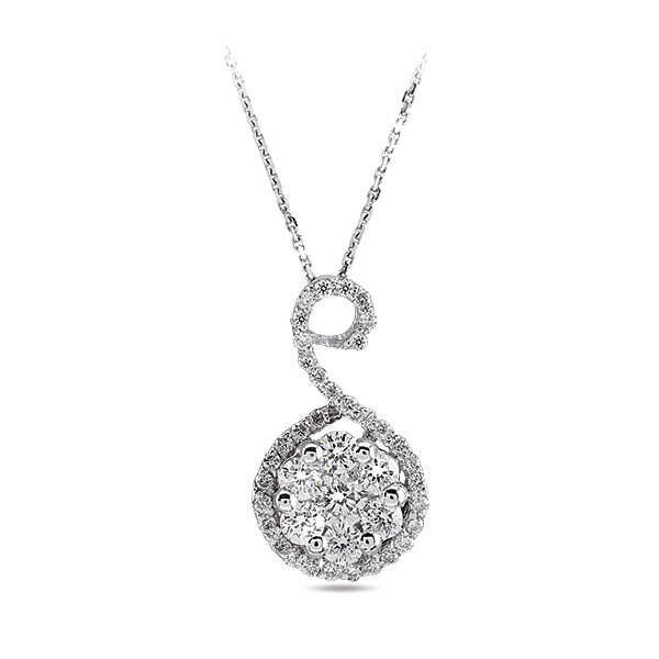 0.39 Carat Diamond Pendant - 1