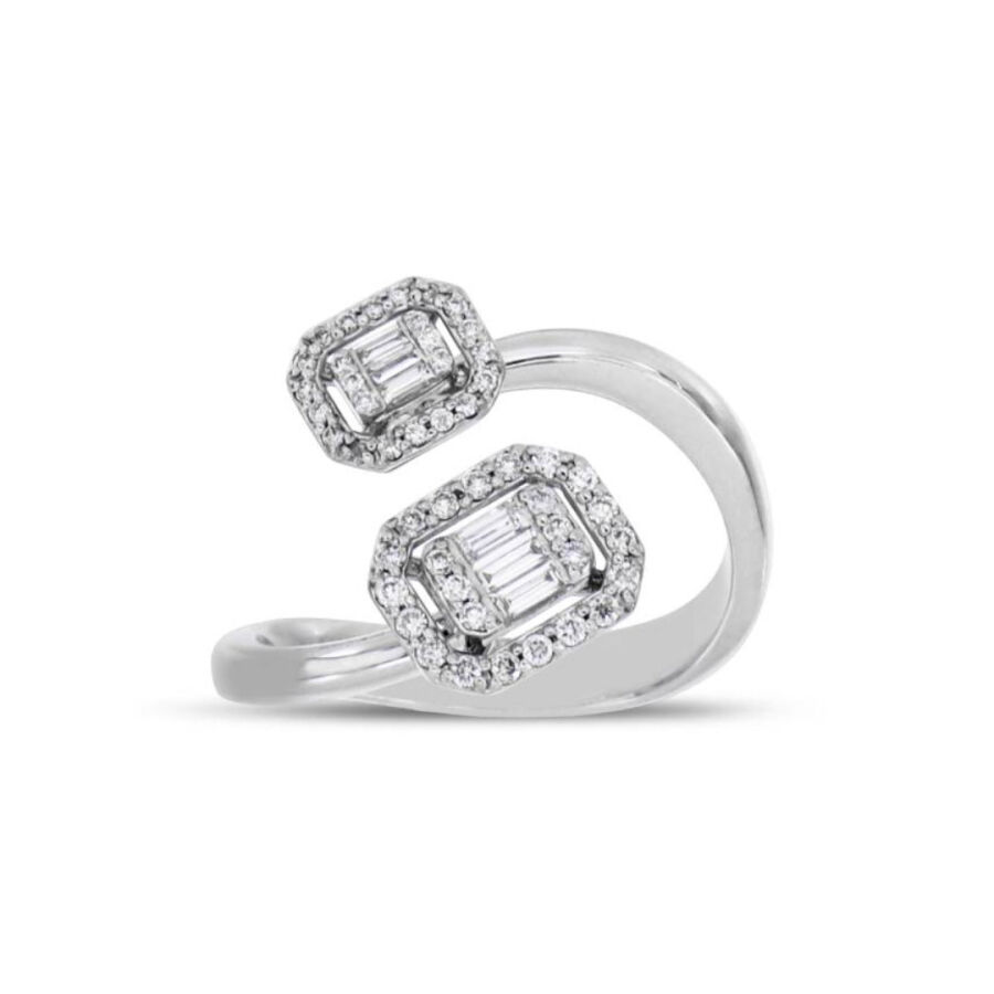 0.40 Carat Baguette Diamond Ring - 1