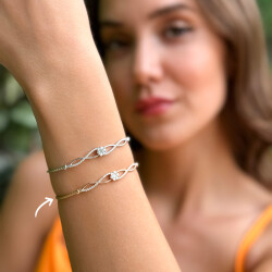 0.42 ct.Diamond Bracelet - 4
