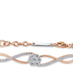 0.42 ct.Diamond Bracelet - 5