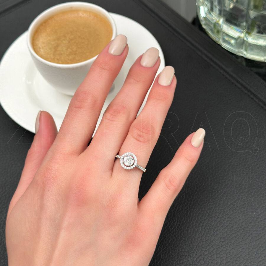 0.43 ct.Diamond Ring - 5